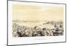 Panorama of Constantinople, with Two Views of Buyukdere, 1838-1845-null-Mounted Giclee Print