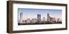 Panorama of Downtown Austin-null-Framed Art Print