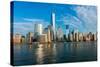 Panorama of Downtown Manhattan-Elnur-Stretched Canvas