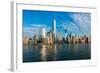 Panorama of Downtown Manhattan-Elnur-Framed Photographic Print