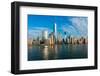 Panorama of Downtown Manhattan-Elnur-Framed Photographic Print