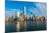 Panorama of Downtown Manhattan-Elnur-Mounted Photographic Print