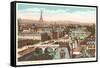 Panorama of Eight Bridges over the Seine, Paris-null-Framed Stretched Canvas