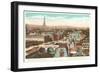 Panorama of Eight Bridges over the Seine, Paris-null-Framed Art Print