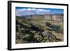 Panorama of El Chalten, Argentina, South America-Michael Runkel-Framed Photographic Print