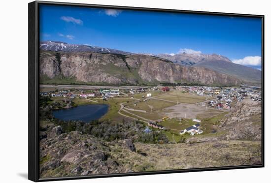 Panorama of El Chalten-Michael Runkel-Framed Photographic Print