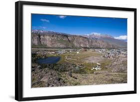 Panorama of El Chalten-Michael Runkel-Framed Photographic Print