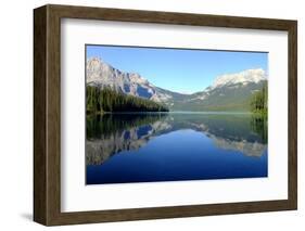 Panorama of Emerald Lake, Yoho National Park, British Columbia, Canada-Donyanedomam-Framed Photographic Print