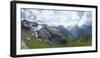 Panorama of Grossglockner Hochalpenstrasse, Hohe Tauern, Carinthia, East Tyrol, Austria-Christian Zappel-Framed Photographic Print