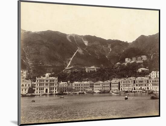 Panorama of Hong Kong (China)-null-Mounted Photographic Print