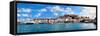Panorama of Ibiza Old City - Eivissa. Spain, Balearic Islands-Michal Bednarek-Framed Stretched Canvas