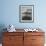 Panorama of Lake Atitlan with Volcano Smoking in Background-Cornell Capa-Framed Photographic Print displayed on a wall