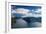 Panorama of Lake Lugano-Circumnavigation-Framed Photographic Print