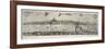 Panorama of London, 1616-Nicolaes Jansz Visscher-Framed Giclee Print