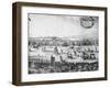 Panorama of London, 1616-Claes Jansz Visscher-Framed Giclee Print