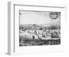 Panorama of London, 1616-Claes Jansz Visscher-Framed Giclee Print