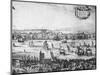 Panorama of London, 1616-Claes Jansz Visscher-Mounted Giclee Print