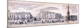 Panorama of London, 1849-George C Leighton-Mounted Premium Giclee Print