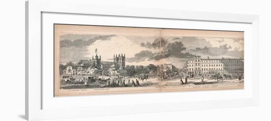 Panorama of London, 1849-George C Leighton-Framed Giclee Print