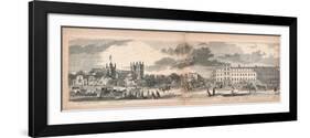 Panorama of London, 1849-George C Leighton-Framed Giclee Print