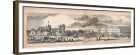 Panorama of London, 1849-George C Leighton-Framed Giclee Print