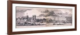 Panorama of London, 1849-George C Leighton-Framed Giclee Print