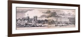 Panorama of London, 1849-George C Leighton-Framed Giclee Print