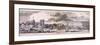 Panorama of London, 1849-George C Leighton-Framed Premium Giclee Print