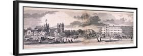 Panorama of London, 1849-George C Leighton-Framed Premium Giclee Print