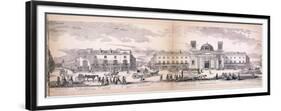 Panorama of London, 1849-George C Leighton-Framed Giclee Print