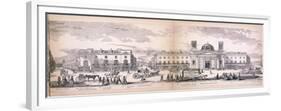 Panorama of London, 1849-George C Leighton-Framed Giclee Print