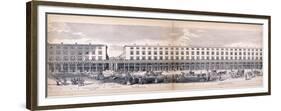 Panorama of London, 1849-George C Leighton-Framed Giclee Print