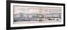 Panorama of London, 1849-George C Leighton-Framed Giclee Print