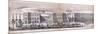 Panorama of London, 1849-George C Leighton-Mounted Premium Giclee Print