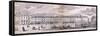 Panorama of London, 1849-George C Leighton-Framed Stretched Canvas