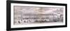 Panorama of London, 1849-George C Leighton-Framed Giclee Print