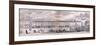 Panorama of London, 1849-George C Leighton-Framed Giclee Print