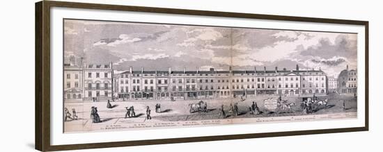 Panorama of London, 1849-George C Leighton-Framed Premium Giclee Print