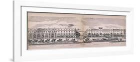 Panorama of London, 1849-George C Leighton-Framed Giclee Print