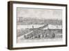 Panorama of London, Westminster and Southwark, Illustration from 'Maps of Old London', 1543-Anthonis van den Wyngaerde-Framed Giclee Print