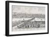 Panorama of London, Westminster and Southwark, Illustration from 'Maps of Old London', 1543-Anthonis van den Wyngaerde-Framed Giclee Print