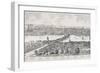 Panorama of London, Westminster and Southwark, Illustration from 'Maps of Old London', 1543-Anthonis van den Wyngaerde-Framed Giclee Print