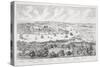 Panorama of London, Westminster and Southwark, Illustration from 'Maps of Old London', 1543-Anthonis van den Wyngaerde-Stretched Canvas