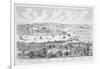 Panorama of London, Westminster and Southwark, Illustration from 'Maps of Old London', 1543-Anthonis van den Wyngaerde-Framed Giclee Print