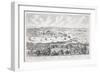 Panorama of London, Westminster and Southwark, Illustration from 'Maps of Old London', 1543-Anthonis van den Wyngaerde-Framed Giclee Print