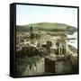 Panorama of Malaga (Spain)-Leon, Levy et Fils-Framed Stretched Canvas