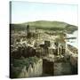 Panorama of Malaga (Spain)-Leon, Levy et Fils-Stretched Canvas