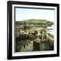 Panorama of Malaga (Spain)-Leon, Levy et Fils-Framed Photographic Print