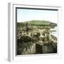 Panorama of Malaga (Spain)-Leon, Levy et Fils-Framed Premium Photographic Print