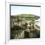 Panorama of Malaga (Spain)-Leon, Levy et Fils-Framed Photographic Print